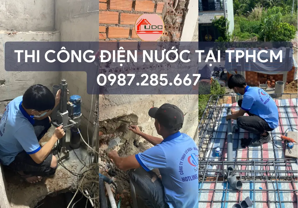 Thi công điện nước TPHCM